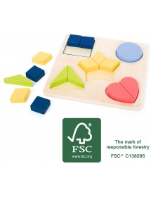 Figūrų dėlionė „Educate“