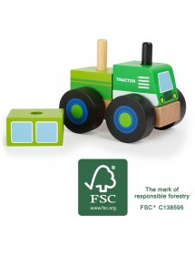 Kontruojamas traktorius